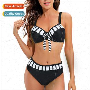 womens bikini support new steel swimsu color Europe solid