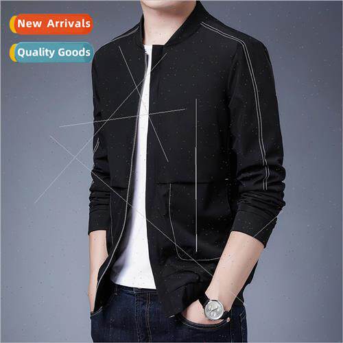 Spring Autumn thin jacket men jacket nd men handsome jacket