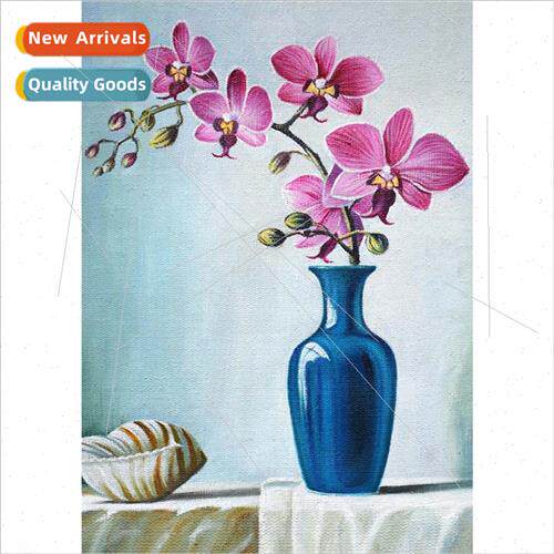 New living room handmade diamond full diamond still life lan