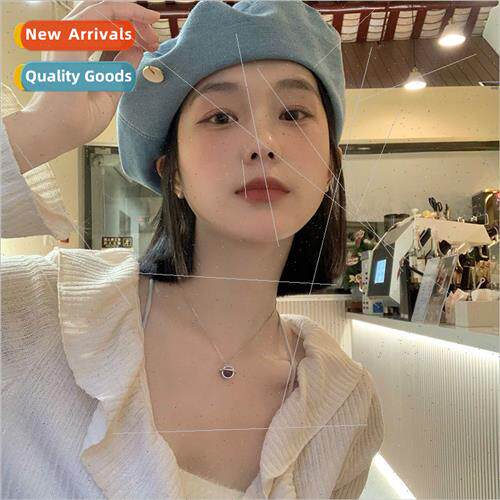 Alphabet cowboy beret female spring summer Japanese system s