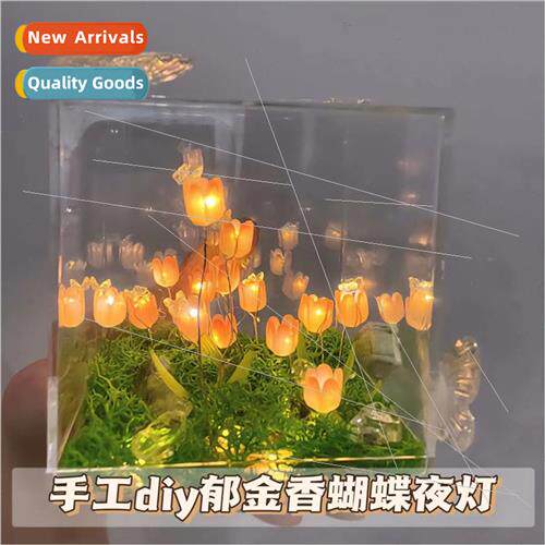 lawn butterfly tulip night light Tanabata Valentine Day to s