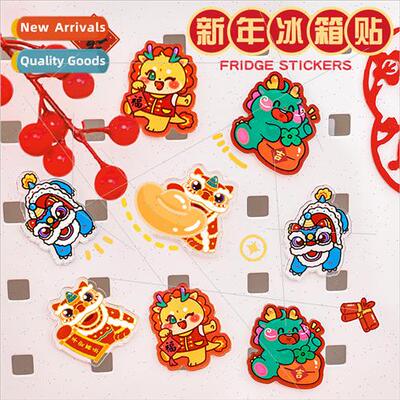 Cartoon refrigerator stickers 2024 acrylic magnetic stickers