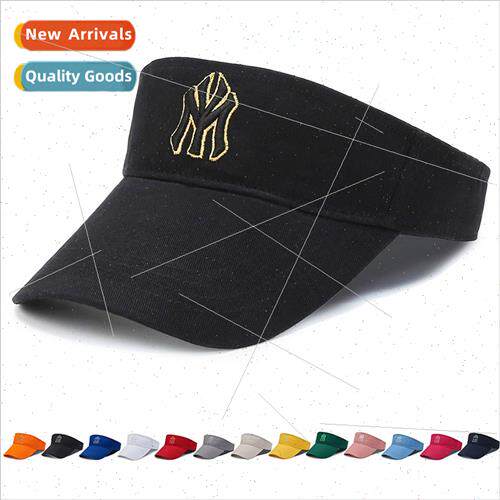 Hat female summer sun hat sports hollow top hat topless runn