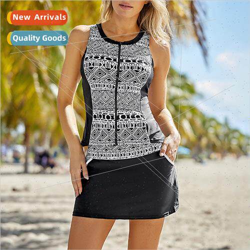 Europe plus size swimsu su set female printing whout steel r