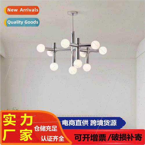 New antique living room chandelier modern wabi-sabi bedroom