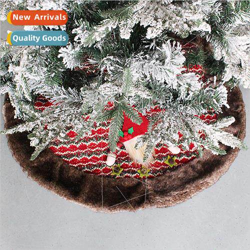 New Christmas decorations e skirt faceless doll dress up arr