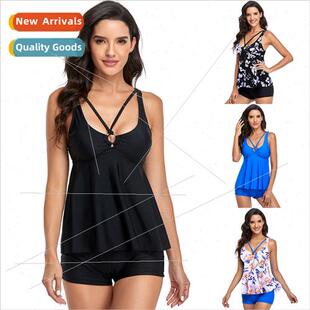 belly swimsu trunks swim flat cover Europe women new 2023