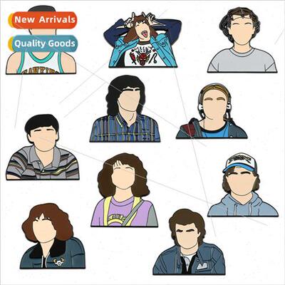 Europe Uned States Stranger Things4 Stranger Things Brooch H