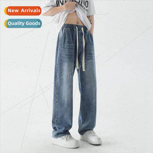 American jeans men spring summer HK washed old pants tide hi
