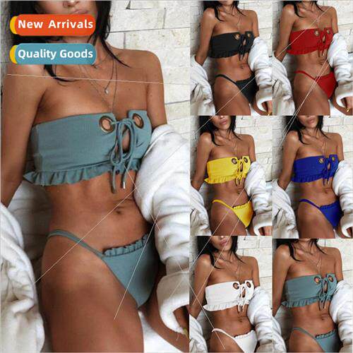 Swimsu Eyelet Personalized Cloth Bikini Sexy Metal Ring Clas