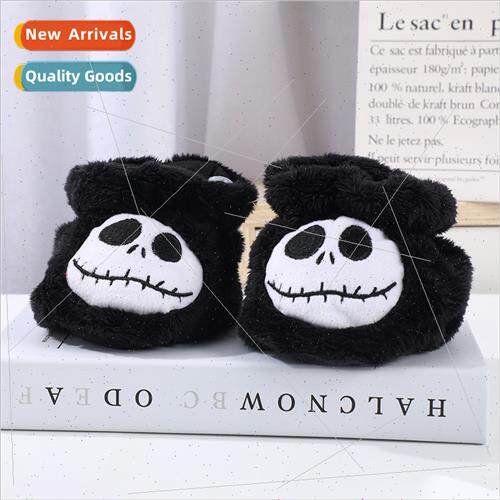 Creative cartoon Halloween slippers cute cartoon small skull