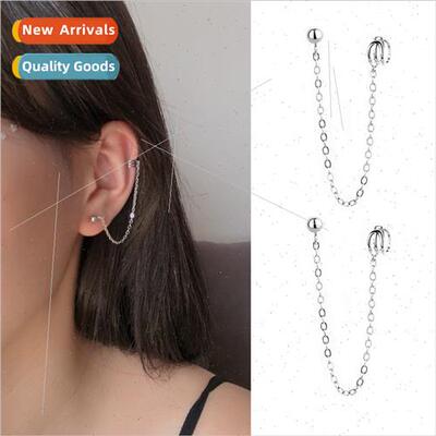 Multi-layer line earrings women Korea simple onepcs chain ea