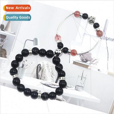2019 new gravy phase attraction couple bracelet obsidian whe