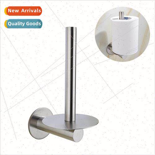 Vertical stainless steel toilet paper holder htowel roll hol