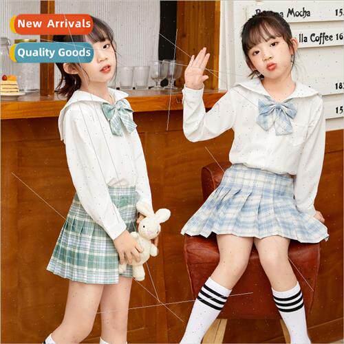 New girls JK unim shirt spring and fall  college  older chil