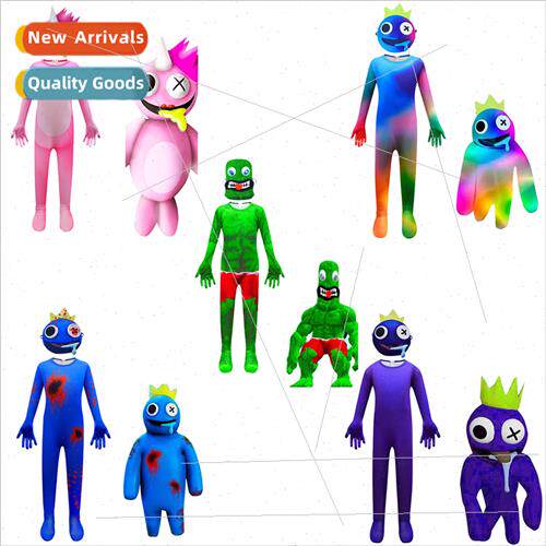 Halloween Rainbow Friends ROBLOX game cos clothes colorful l