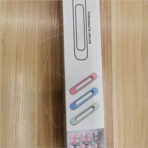 Foldable bathroom slipper rack wall hanging hole-free toilet
