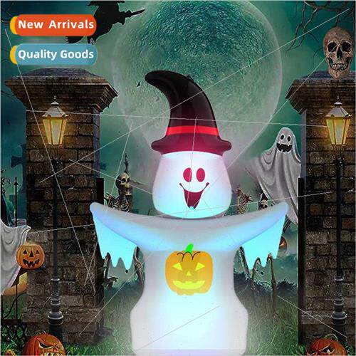 Halloween Inflatable Outdoor Glowing Spooky Undefeated Infla