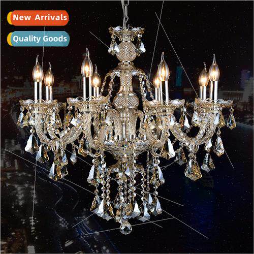 Exquise Europe candle crystal chandelier living room dining