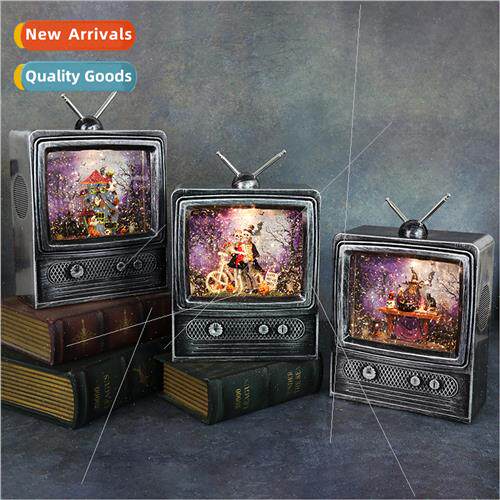 Halloween dress up props ghost festival retro TV skeleton la