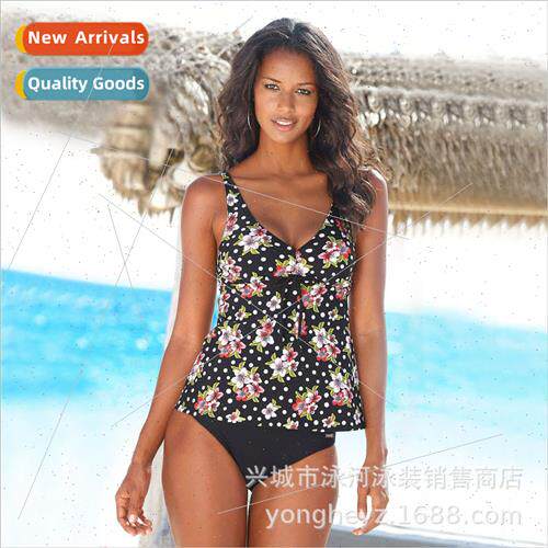 Swimsu 2019 New Women Europe Sexy Belly Covering Polka Dot P