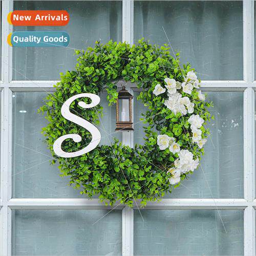 Eucalyptus word sign wind light wreath 2023 creative night l