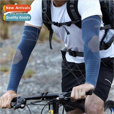 Summer ice silk sunscreen arm guards mens outdoor sports dri