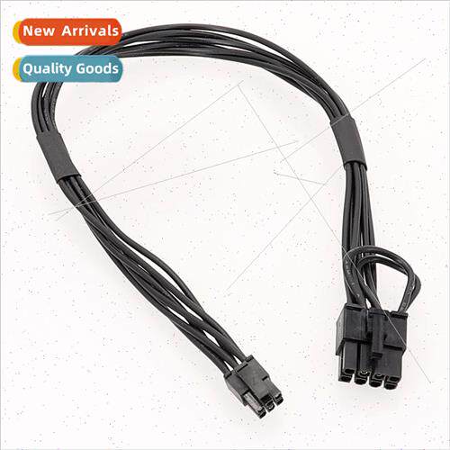 适用mac small 6P to 6+2P small 6 pin to video card cable 8PI