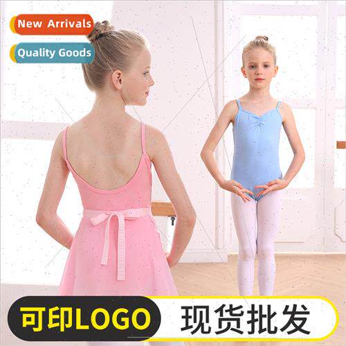 Childrens dance clothes female summer halter examination lev