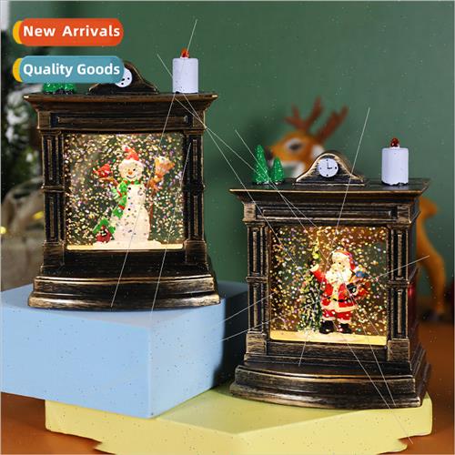 Christmas decorations crystal ball Christmas Eve elderly cry