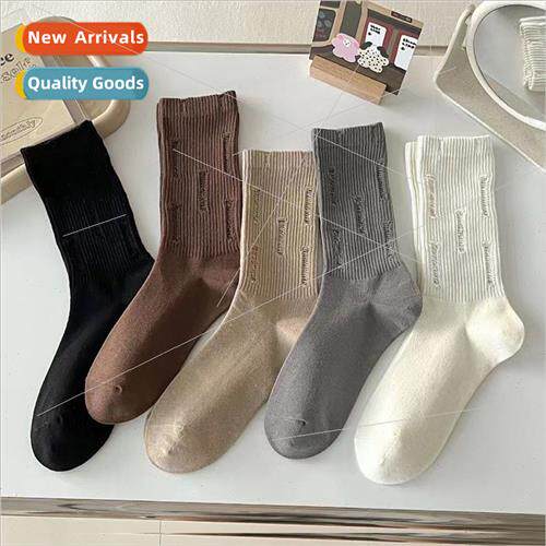 Autumn and winter retro ins nd fried set hole beggar socks c