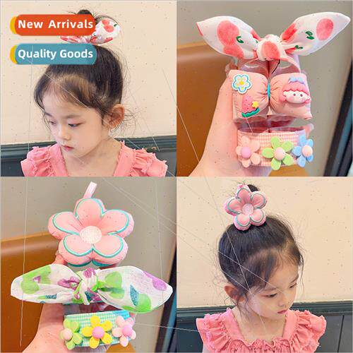 ttle girl pills artifact cartoon snap ring 2023 new children图片
