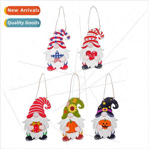 New Independence Day Halloween Harvest Festival wooden penda
