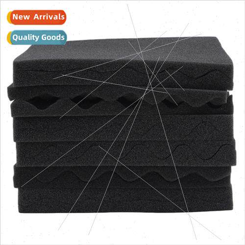 Black 12PCS set sound-absorbing cotton Soundproofing cotton