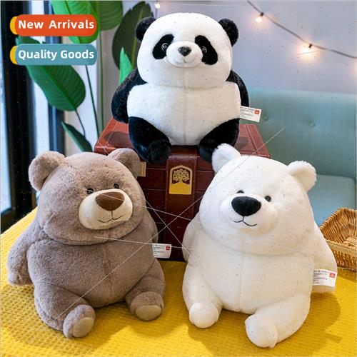 Tubby panda doll plush toys three naked bear doll childrens - 实物图
