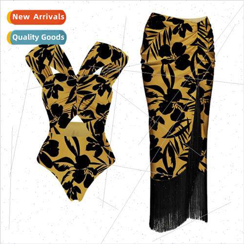 2023 Europe New Swimsu Women One-piece Swimsu Swim Skirt Swi