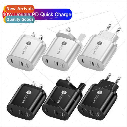 40W Double PD Quick Fast Charger Flash Fast Charger Cell Pho