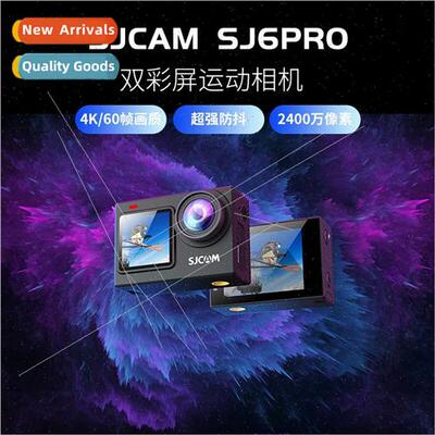 SJCAM SJ6pro Dual Screen 4K Sports Camera Motorcycle Rec HD