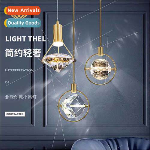 -modern light luxury crystal chandelier creative simple home