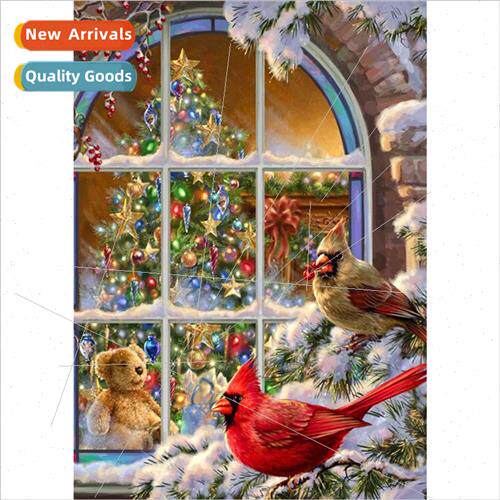 New hand-applied full diamond living room decoration paintin