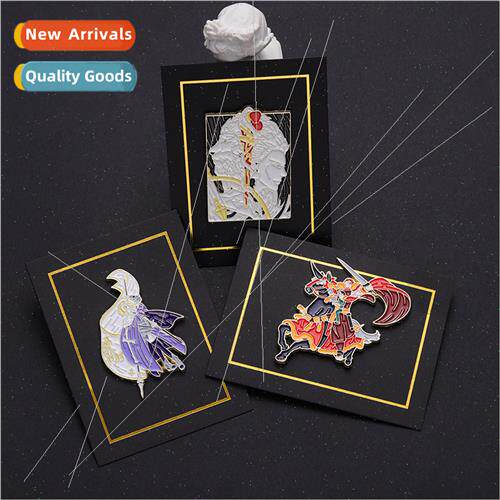 New badge cartoon animation  character series metal badge cl