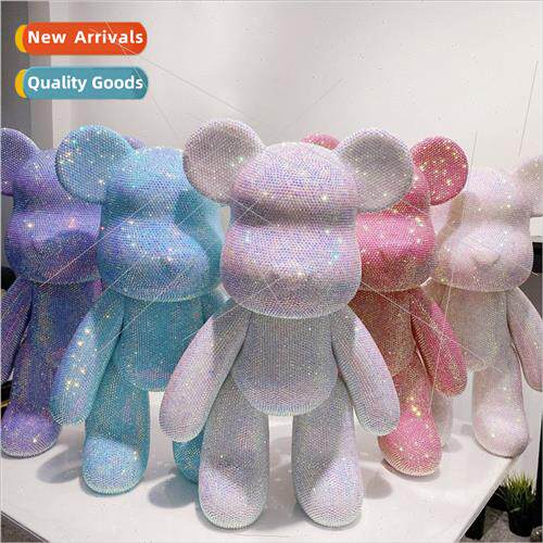 Vinyl doll handmade diy sticking diamond bear ornaments crea