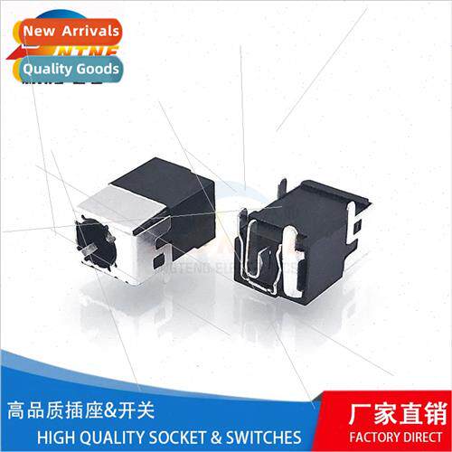 dc socket dc power socket dc-00880 5 pins horizontal dc smal