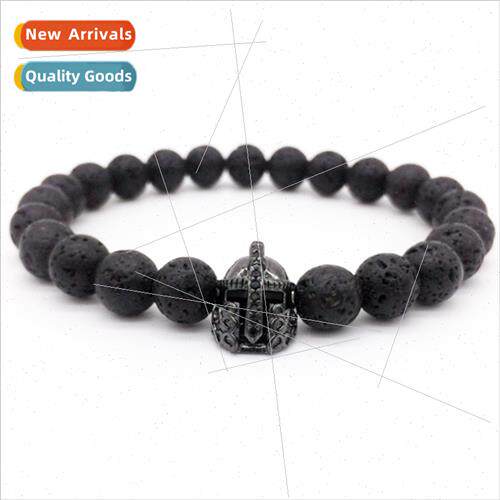 Lava Stone Volcano Vintage Armor Microset Helmet Charm Brace