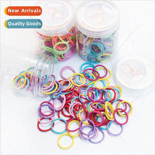 Korea  black hair tie leather bparent-child  girls hair acce
