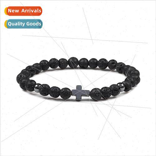 jewelry bohemian bracelet black gallstone beads elastic turq