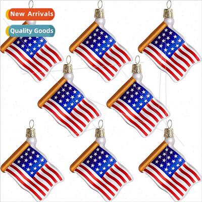 American Independence Day Decorations 7CM American Flag Ster