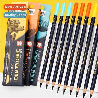 Japan Sakura Charcoal Sketching Carbon Pencil Soft Carbon Sk