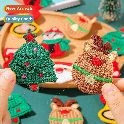New Christmas hair clips cute snowman hairpin elk bb clip ba