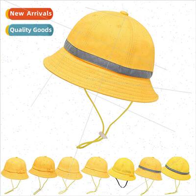 Children pill cap cute fisherman hat elementary school outdo